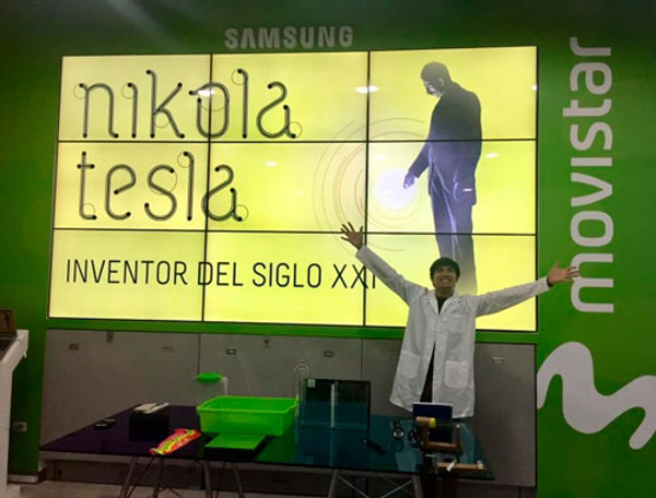 Nicola Tesla de la mano de la franquicia Ciencia Divertida