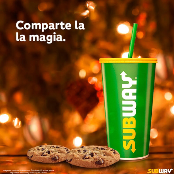 Comparte la magia con las franquicias Subway