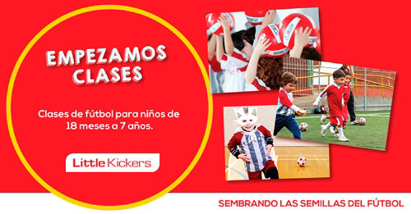 Empiezan las clases en las franquicias Little Kickers