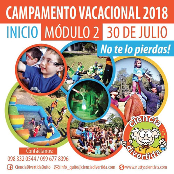 Apúntate al campamento vacacional de las franquicias Ciencia Divertida