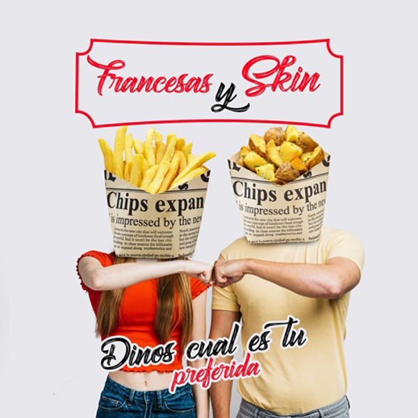 Alguien dijo que la pareja perfecta no existe. ¡Se equivocan! Las mejor combinación de papas en franquicia Chips London